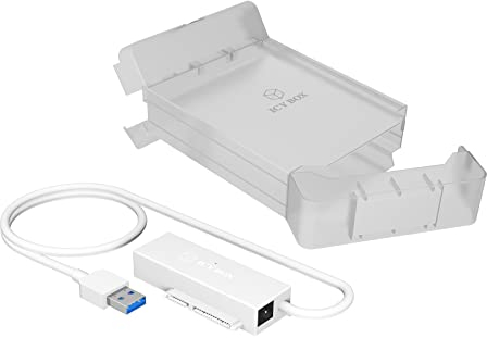 ICY BOX 60341 IB-AC705-6G 6.35cm Festplattengehaeuse 2.5, 3.5 Zoll 3.2 Gen 1 (USB 3.0), 24 W