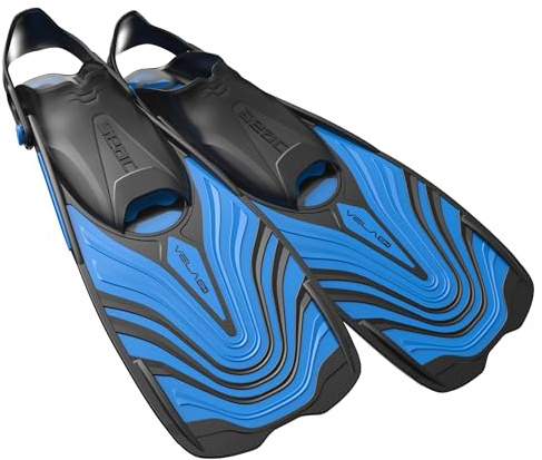 SEAC Vela OH, Aletas de Snorkeling y Piscina con Correa Ajustable