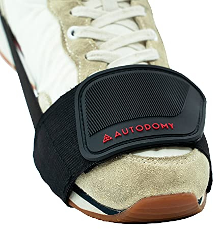 Autodomy Protezione Scarpe Moto Leva Cambio Copriscarpe Motociclo Quad ATV V1 | Proteggi Scarpe Moto é Antiscivolo | Copri Scarpa Cambio Valido Per Tutte le Scarpe