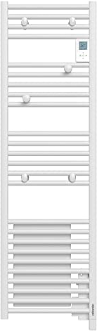 Atlantic, Sèche-serviette soufflant : 750W statique et 1000W soufflerie. Pour installation de chauffage central. Diffusion rapide de la chaleur grâce à la soufflerie