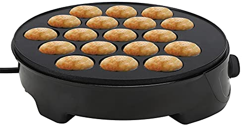TOPINCN Takoyaki Maker, Ménage Takoyaki Machine Moules à Gâteaux pour Takoyaki Octopus Balls, Mini Pancakes Maker Poêle de Cuisson Électrique Petit Déjeuner Machine Électrique Takoyaki