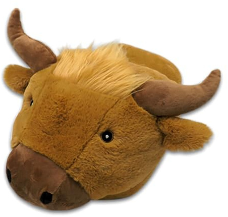 Highland Coo Giant Single Slipper Foot Warmer