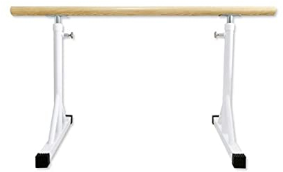 Ballettstange, Stretchstange, Gymnastikstange für Stretch-Tanz oder aktives Training, einzeln oder doppelt, für Kinder und Erwachsene, höhenverstellbar, für Zuhause oder Studio (Größe: 1 m) (1 m)