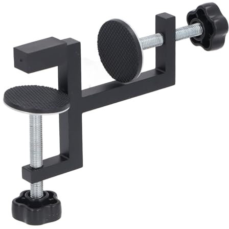 Abrazadera de Cerca Universal en Forma de Y con Diseño de Base Extendida para Sierra de Mesa, Taladro, Prensa y Mesas - Dispositivo de Carpintería de 10 a 57 Mm para Sujeción y Fijación