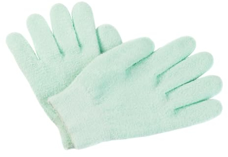 Mikinona Feuchtigkeitsspendende Gel Handschuhe Handhautbehandlung Leicht Mit Ätherischem Öl Grün Für Gesunde Haut Zu Hause Und Salon