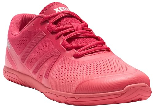 Xero Shoes Women's HFS II Barefoot Running Shoes, Raspberry/Sunset Coral Gradient, 8.5
