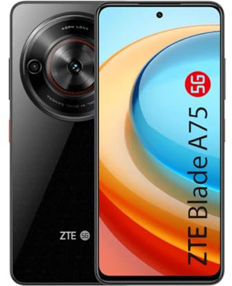 ZTE Blade A75 5G 4GB/128GB Schwarz (Diamond Black) Dual-SIM