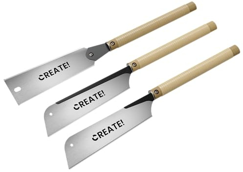 CREATE! Japansägen Set - cSaw (Ryoba, Kataba, Dozuki)