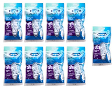 9x DenTek Comfort Clean Zahnseide Sticks