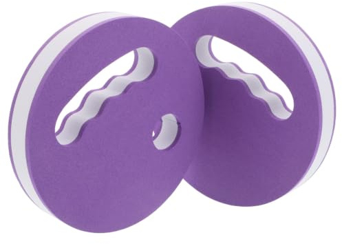 Outanaya Outils d'exercice de Natation Disques en Mousse EVA, Prise Confortable, résistance pour Piscine, 1 Paire, pour débutants, Open Water