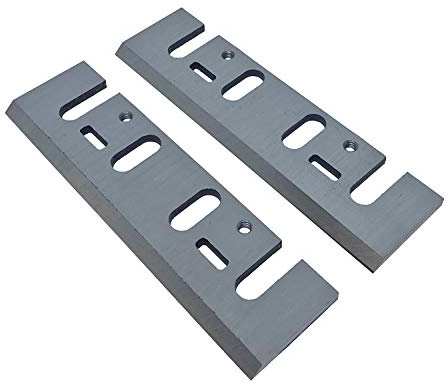 TCT-Hobelmesser (Paar), 110 mm, geeigneter Ersatz für Makita, Bosch, Black & Decker, Wolf, Skil, Hitach, Ryobi