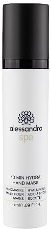 alessandro Spa 10 Minuten Hydra Hand Mask - Handmaske mit Hyaluronsäure, 50 ml