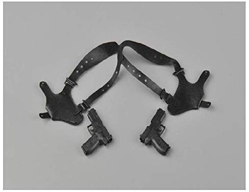 ZSMD 1/6 Scale Proportional Soldier Model Zubehör Quick Pull Gun Hanging Mit Chest Gun Hanging Model Zubehör Geeignet Für Dress Up HT VERYCOOL TBLeague Hottoy Phicen (B)