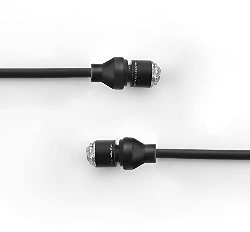 Fr070bm - coppia di 2 indicatori di direzione in alluminio per moto unit