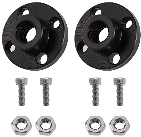 eMagTech 2pcs 3D Drucker Z-Achse Trapezmotor Schraubenmuttern T8 Gewindespindel POM Mutter 8mm Kompatibel mit Prusa I3 MK2 MK2S MK3 MK3S 3D Drucker