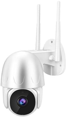 High-Tech Place TUYA QX45 1080P Full HD IP65 Imperméable Caméra IP sans Fil 2.4g, Prise en Charge de la détection de Mouvement et de la Vision Audio et de la Nuit à Deux Voies