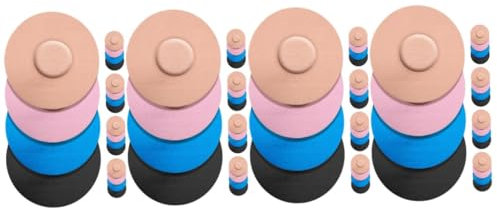 minkissy 80 Stk Sensorpatch Selbstklebende Sensorabdeckungen Runde Sensoraufkleber Flecken Sportsensor-patches Sensor-klebepflaster Sensorschutzpflaster Sportzubehör Elastischer Stoff
