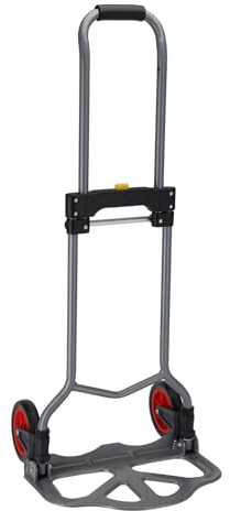 Well Home Carro de Mano Plegable en Acero Capacidad MAX 60kg