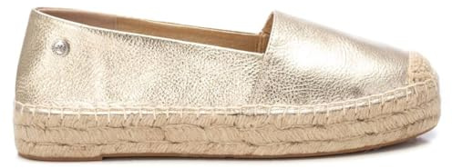 XTI - Espadrillas Donna Oro - Scarpe comode e Versatili - Moda Casual - Modello 14363701 (Misurare 37)