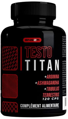 Testostérone Homme Fort 120 Gélules | Complexe avec Ashwagandha, Maca Péruvienne, L-Arginine, Tribulus Terrestris et Zinc - Complément Alimentaire Naturel