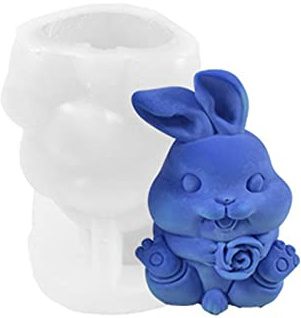 Molde de silicona para escayola Aromath para sentarse y sentarse con orejas colgantes
