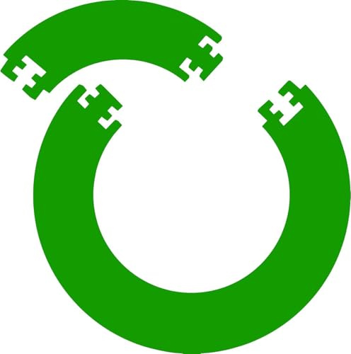 Anillo de Captura de Dardos Envolvente, Anillo de Captura de Dardos Envolvente, Se Utiliza para Proteger Las Paredes Alrededor del Tablero de Dardos, 4 Piezas Maldición,Verde
