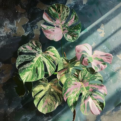 semillas de monstera - balcón resistentes cobertura del suelo primavera jardín 150pcs