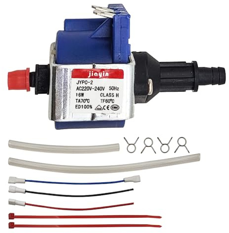 JAIYNIYADAKATA jiayin JYPC-2 - Motor de bomba de agua para plancha de vapor de 16 W CA 230 V, compatible con vaporizador de ropa Philips, pieza de repuesto GC6704 GC6707 GC6709 GC6730 GC6733 GC6734