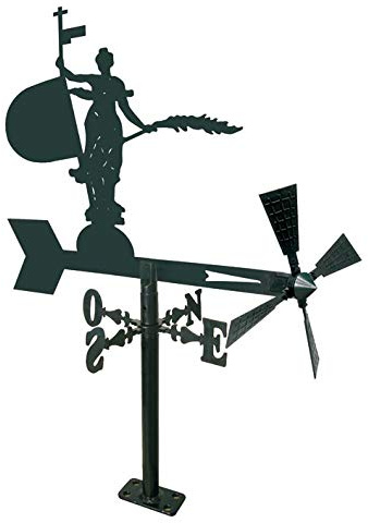 Arthifor - Veleta de Viento para Jardín con Silueta Giraldilla