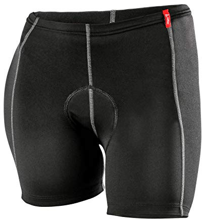 LÖFFLER Damen Unterhose W Bike Undershorts Elastic, Schwarz, 38, 11331