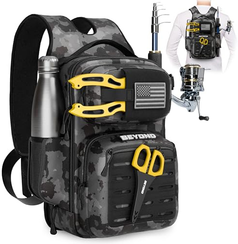 Beyond Fishing Tackle Rucksack - The Voyager (Black Onyx)