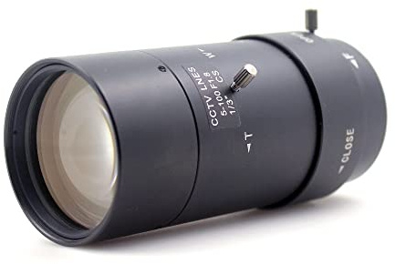 6-60 mm manuell Iris Zoom CCTV-kameralins – 1/3 tum CS-Mount zoomobjektiv 1: 1,6-6- 60 mm zoomkameralins