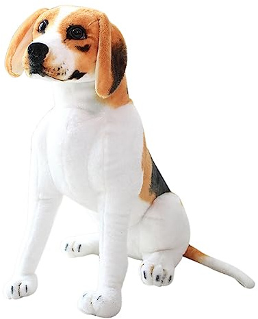 Realistische Hunde Plüschtiere kuschelige Hunde Plüschtiere lebensechte Tierfiguren riesiger Hund Plüschtier Kissen Umarmungsspielzeug Plüschpuppen Zuhause Zimmer Sofa Dekoration Kindergeschenk