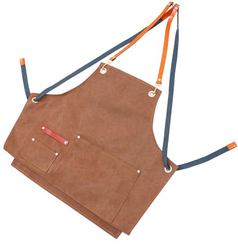 KICHOUSE 1stk Friseur-overalls Salonkittel Lätzchen Für Erwachsene Arbeitsschürze Kinderschürze Grillschürze Für Männer Cabello Denim Männer Und Frauen Erwachsener