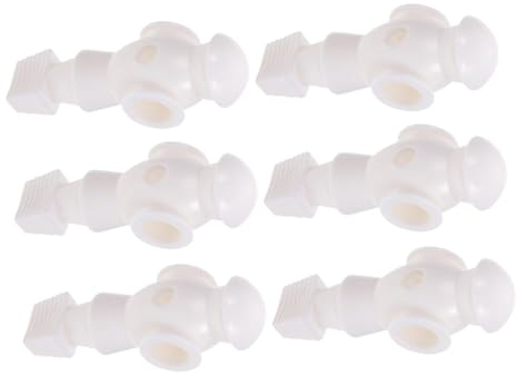 BESPORTBLE 6stücke Teiliges Tischfußball Figuren Aus Robustem Resin Kompatibel Mit Standard-Kicker-stangen Installieren Für Spaß Mit Freunden Und Familie