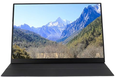 Moniteur d'Ordinateur Portable, Images Vives, Affichage de Jeu sur Ordinateur 2560 X 1600p, Support Réglable, Prise 3,5 Mm pour Divertissement de Bureau Mobile pour Consoles de