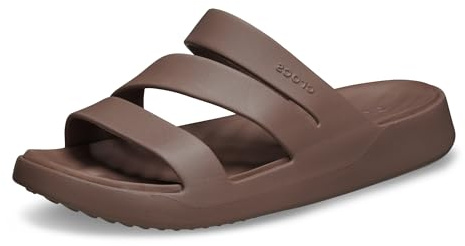 Crocs Herren Getaway Strappy Sandalen, Truffle, 39/40 EU