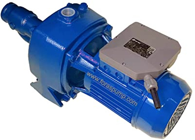 FORAS JA200T Selbstansaugende elektrische Kreiselpumpe, made in Italy, Dauerbetrieb, 400V, 1.5 kW, 110 L/min, 62,5m