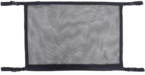 Ygjuetd Car Ceiling Cargo Net Pocket,Double mesh storage bag,Car Storage Accessories,for Tesla Model 3/Model Y/Model S/Model X