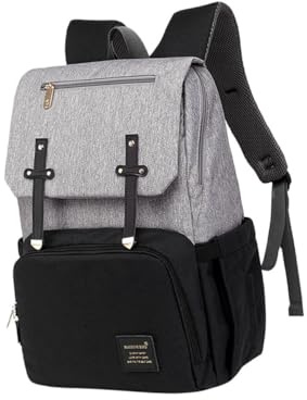 EPIGEIST Mehrzweck Wickelrucksack Rucksack für Mama und Papa Große Kapazität Doppelte Schultertaschen Oxford Gewebe Reisetasche für Familie und Outdoor