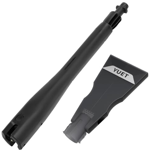 YUET Lanza de Alta Presión para Karcher, 50% Más de Potencia de Limpieza en Comparación con el Chorro Plano, Accesorio para Limpiadores de Alta Presión para Kärcher K5 K6 K7