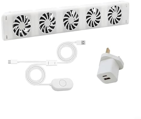 Ventilador de radiador 5.0 con interruptor de termostato externo para radiador, juego de extensión de encendido y apagado automático a 30C 25C (MONO-SET)
