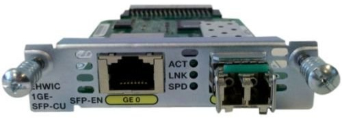 Cisco snabba Wan gränssnittskort – 1 x 10/100/1000Base-T LAN – 1 x SFP (Mini-GBIC) 100–1 x EXP