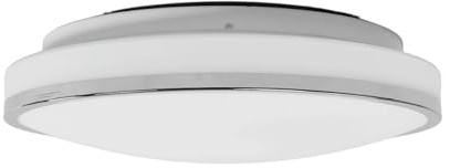 Lindby LED Deckenlampe Lyss (spritzwassergeschützt (Modern) in Weiß aus Glas (1 flammig,) - Bad Deckenleuchte Lampe Badezimmerleuchte
