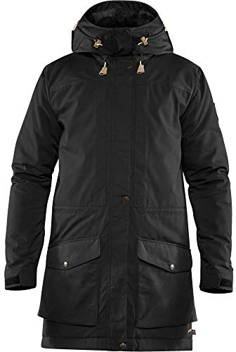 FJÄLLRÄVEN herr sport jacka Singi ull vadderad parkas M SVART Large