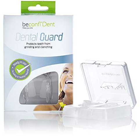 Beconfident Dental Guard gebrauchsfertige Aufbissschiene gegen Zähneknirschen (Bruxismus)