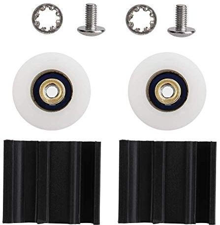 Nikou Roues de Porte de Serre de 22 mm, Remplacement de Rouleau de Porte de Jardin Kits de Remplacement de Roue de Portes de Serre Roulette Porte Coulissante de Halls Accessoires