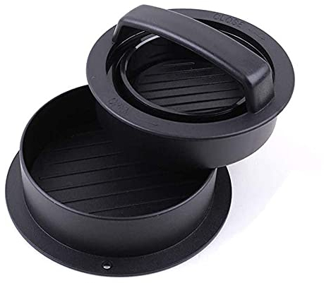 Cisixin Stampo per Hamburger,Stampo per Hamburger Professionale Macchina per Hamburger per Fare Hamburger di Carne o Verdura