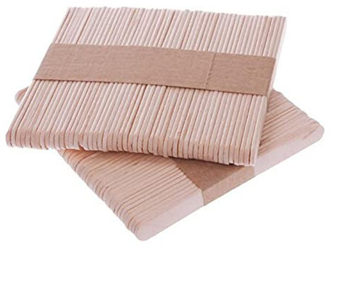 XXFFD Palo de Paleta de Madera para niños, 50 Uds, Paleta de Helado, Palo para Torta, Manualidades de Mano, Utensilios DIY para Cocina, Verano (Color : 100pcs)