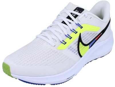 Nike Air Zoom Pegasus 39 Premium Scarpe da Corsa da Uomo DX1627 (Bianco/Nero-Summit WHITE-VOLT100) UK8.5 (EU43)